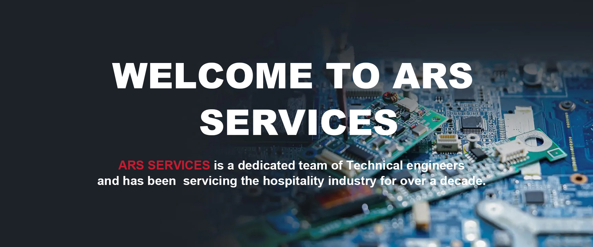 WELCOME TO ARS SERVICES