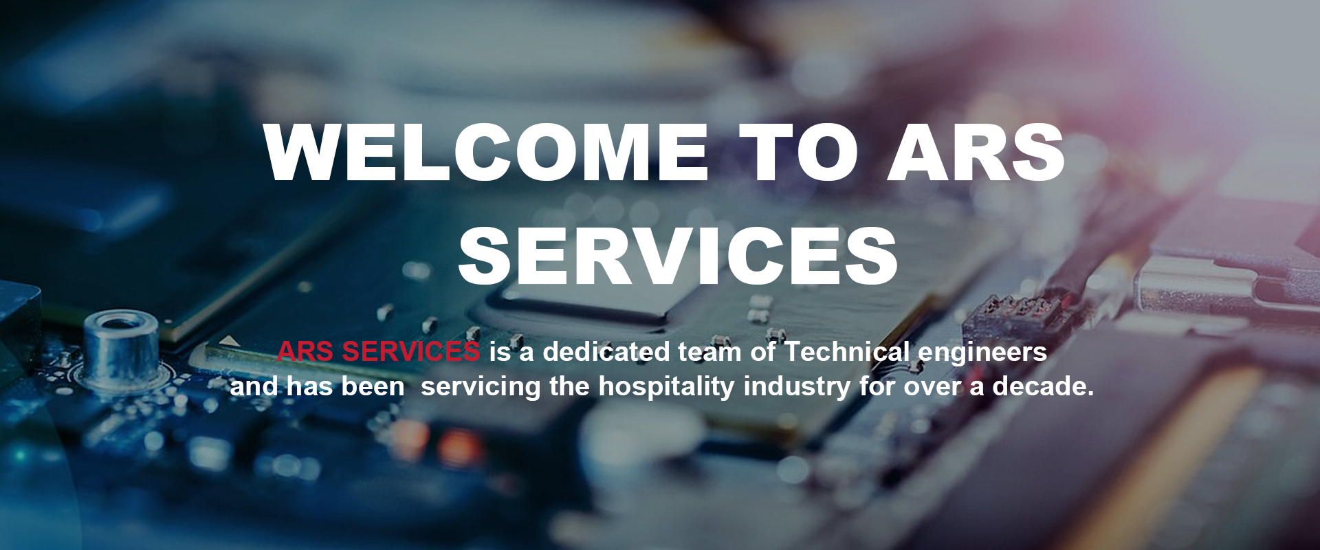 WELCOME TO ARS SERVICES